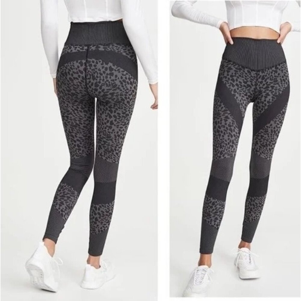 Good American Painted Cheetah Leggings Size XS